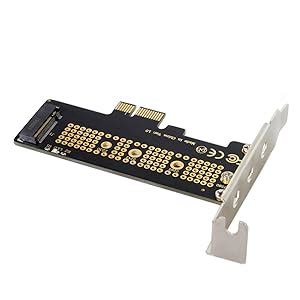 Amazon Cablecc Low Profile PCI E 3 0 X4 Lane To M 2 NGFF M Key SSD