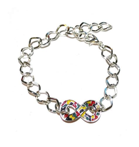 Autism Bracelet Autism Awareness Jewelry Infinity Bracelet - Etsy