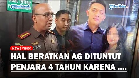 Ekspresi Ag Pacar Mario Dandy Dituntut Tahun Penjara Usai Terbukti