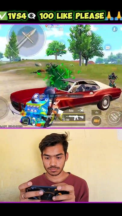 1vs4👁‍🗨 100 Like Please🙏🙏 Infinixgt10pro Bgmi Pubgmobile Gaming Viral 2024 Youtube