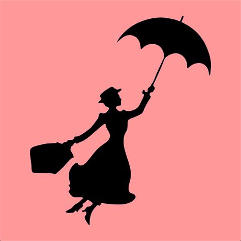 Mary Poppins Vinyl Decal Sticker Magical Nanny Decoration Etsy