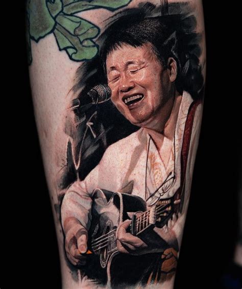 Dongkyu Lee q tattoos Instagram 照片和视频 Portrait Tattoo Lee