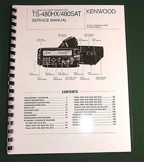 Kenwood Ts 140s Service And Instruction Manuals 11x36 Schematic And Plastic Covers £38 98