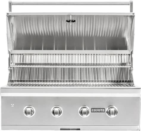 Coyote Pro36blp 36 Inch Built In Pro Gas Grill With 4 Infinity Burners™ 875 Sq In Cooking