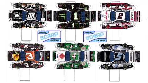 48 Papercraft nascar ideas in 2021 | nascar, paper crafts, paper models