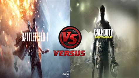 Battlefield 1 Vs Call Of Duty Infinite Warfare 4k Youtube