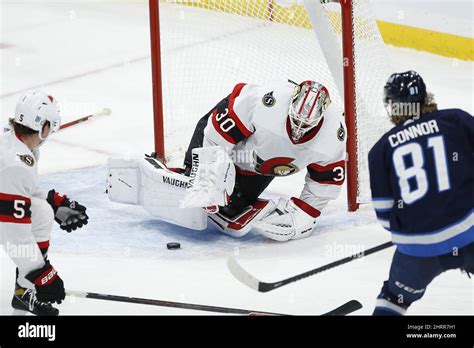 Ottawa Senators Goaltender Matt Murray 30 Saves The Shot From