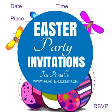 Easter Party Invitations