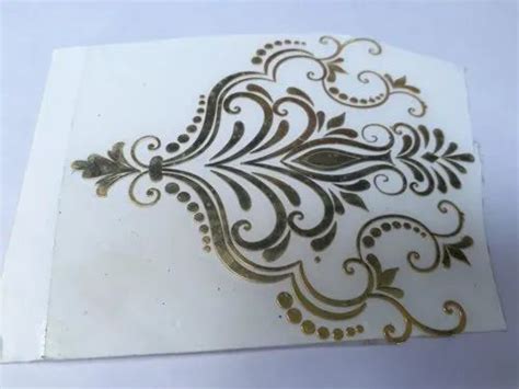 Metal Gold Foil Label Printing Rs Sheet Labels Id