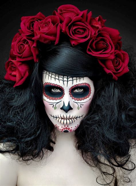 25 Halloween Makeup for Day of the Dead - Flawssy