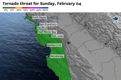 Tornado risk ends for Bay Area