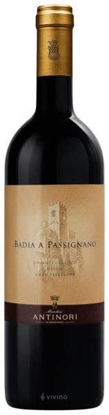 Antinori Badia A Passignano Gran Selezione Chianti Classico Vivino