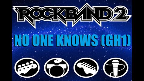 23 Rock Band 2 Customs Omb No One Knows Guitar Hero Version Youtube