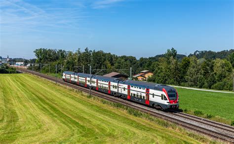 Rabe Der Sbb Zwischen Gossau Sg Und Flawil