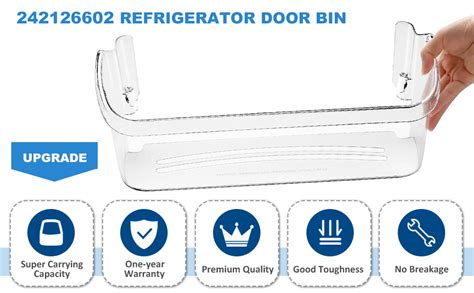 Amazon Pack Upgraded Refrigerator Door Bin Shelf