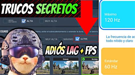 MEJORA CON ESTA CONFIGURACIÓN COMO REDUCIR LAG Y SUBIR FPS COD MOBILE