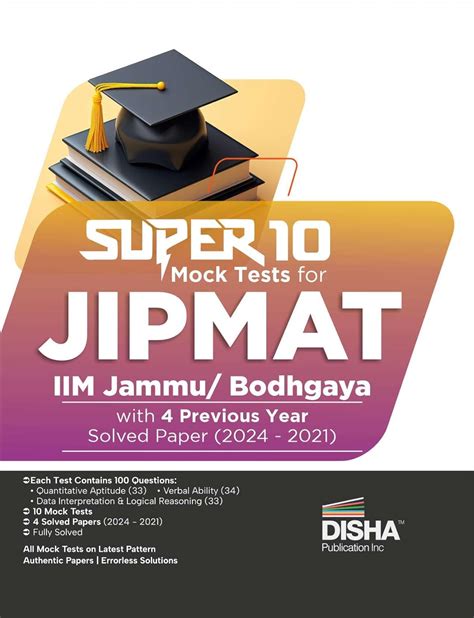 Buy Super Mock Tests For Jipmat Iim Jammu Bodh Gaya With Previous