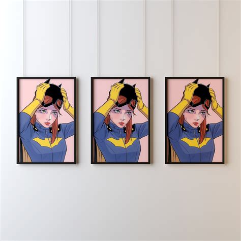 Batgirl Art Poster - Etsy