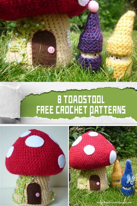 Toadstool Free Crochet Patterns Igoodideas