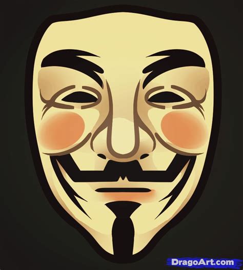 how to draw guy fawkes, guy fawkes from v for vendetta | Drawing anime ...