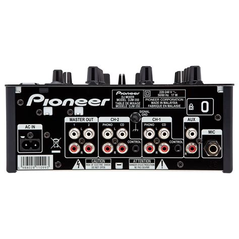 DISC Pioneer DJM 350 2 Channel Mixer At Gear4music