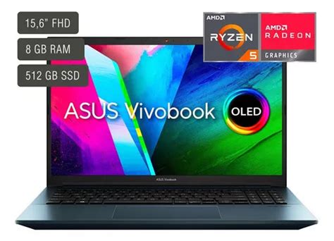 Notebook Asus Vivobook Pro 156 Oled Full Hd Ryzen 5 8512g Mercadolibre