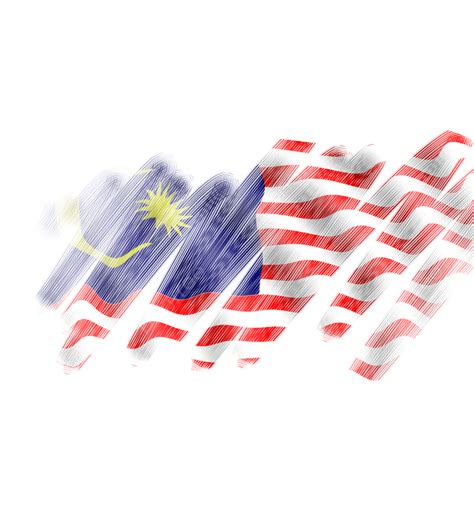 Download Malaysia Flag Template Smooth Brush Stroke Style Download