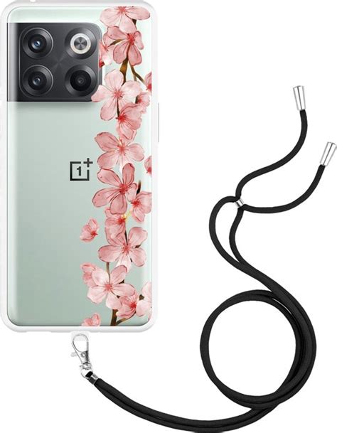 Hoesje Geschikt Voor OnePlus 10T Met Koord Flower Branch Bol