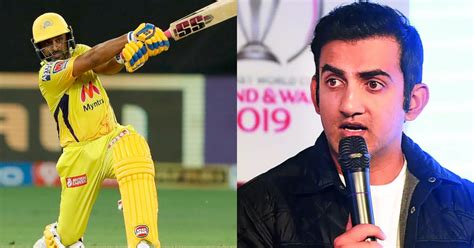 IPL 2021 Gautam Gambhir Praises Ambati Rayudu For His Knock Against