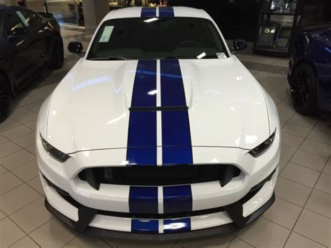 Shelby Gt350 New Oxford White With Track Package