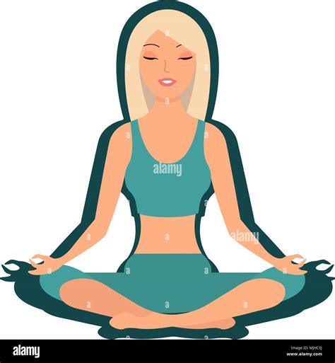 Cartoon Yoga Clipart In Illustrator, SVG, JPG, EPS, PNG, 60% OFF