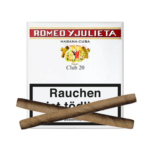 5 X Romeo Y Julieta Cigarillos Club Cigarillo 20 Cigarillos Cuba 100