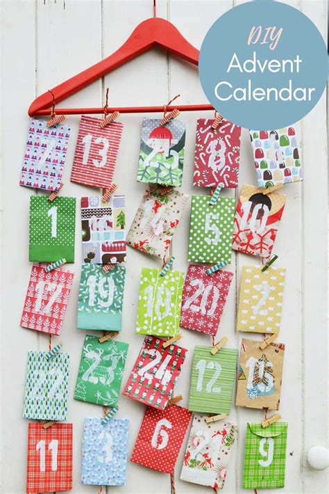 Diy Envelope Advent Calendar Countdown To Christmas With Creativity