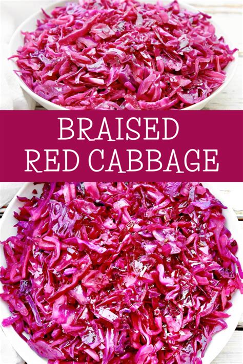 Braised Red Cabbage - This Wife Cooks™