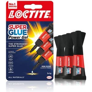 Loctite Mini Trio Super Glue Gel For High Quality Repair For All