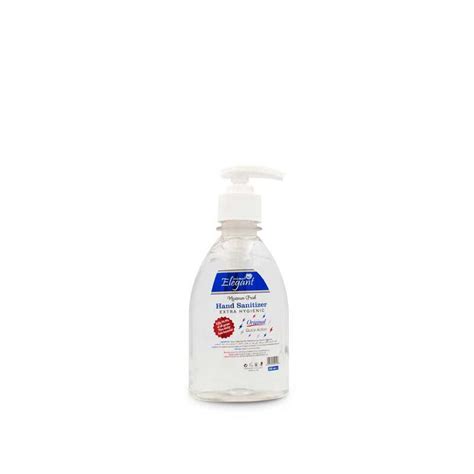 Elegant 250ml Hand Sanitizer Clear Extra Hygienic Hygieneforall