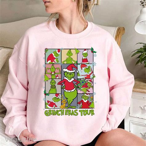 Grinch Eras Tour Christmas Sweatshirt