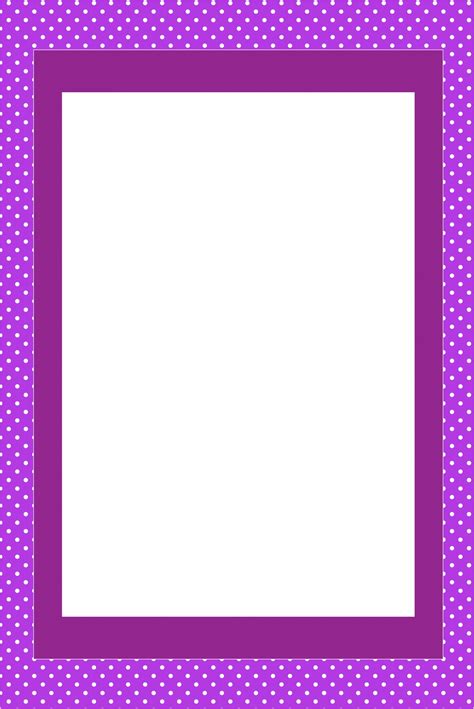 Purple Invitation Card Frame Free Stock Photo - Public Domain Pictures