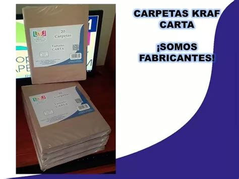 Carpeta Manila Kraf Tama O Carta Y Oficio Mercadolibre