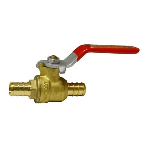 12 F1807 Brass Pex Ball Valve Bag Of 10 Rj Supply House Plumbing Heating Hvac