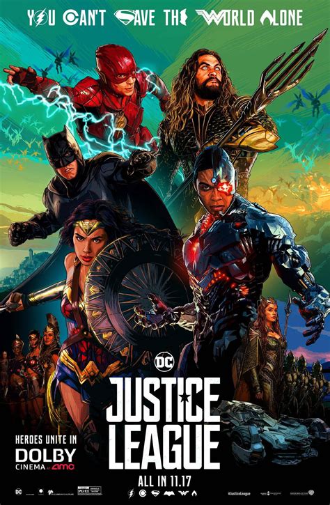 Justice League (2017) Poster - Justice League Movie Photo (40789722 ...