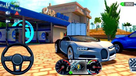 Taxi Sim Evolution Bugatti Chiron Car Washing City Car Driving