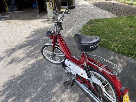 Puch Puch Maxi S Original Matching Numbers Used The Parking Motorcycles