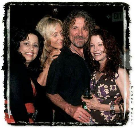 Robert Plant With Groupies Lori Maddox Michele Overman And Pamela Des