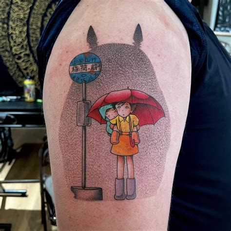 totoro tattoo 5