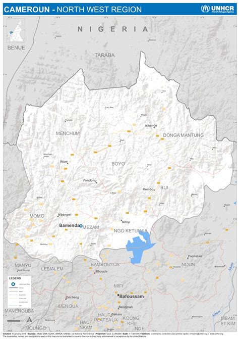 Document Unhcr Cameroon Administrative Map Adamaoua East Hot Sex Picture