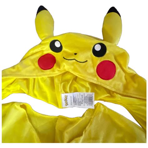 Pikachu Costume adult mens medium Halloween pokemon A… - Gem