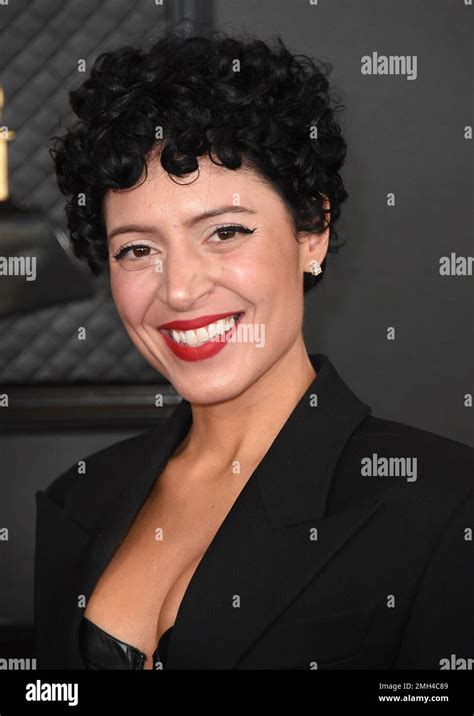 Emily King Arrives At The 62nd Annual Grammy Awards At The Staples