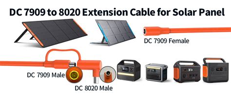 Tonton M Ft Mm Extension Cable For Solar Generator Dc Solar