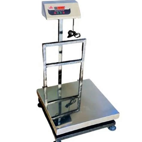 Econotech Stainless Steel Kg Heavy Duty Platform Scale For Weighing